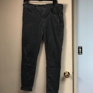 Grey corduroy Legging jeans